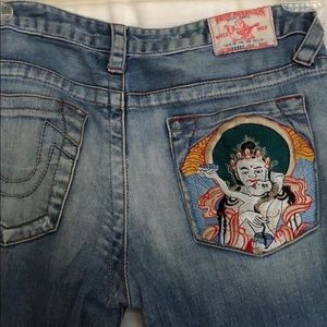 True Religion Embroidered Jeans